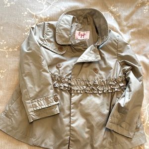 il gufo Italian girls raincoat